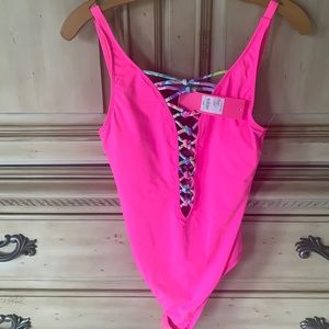 Lilly Pulitzer Isle Lattice One Piece